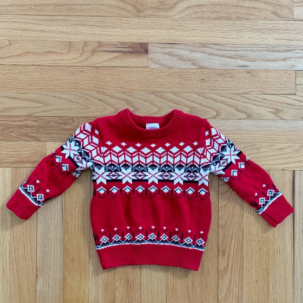 ❄️❤️Hanna Andersson 2T Red Sweater